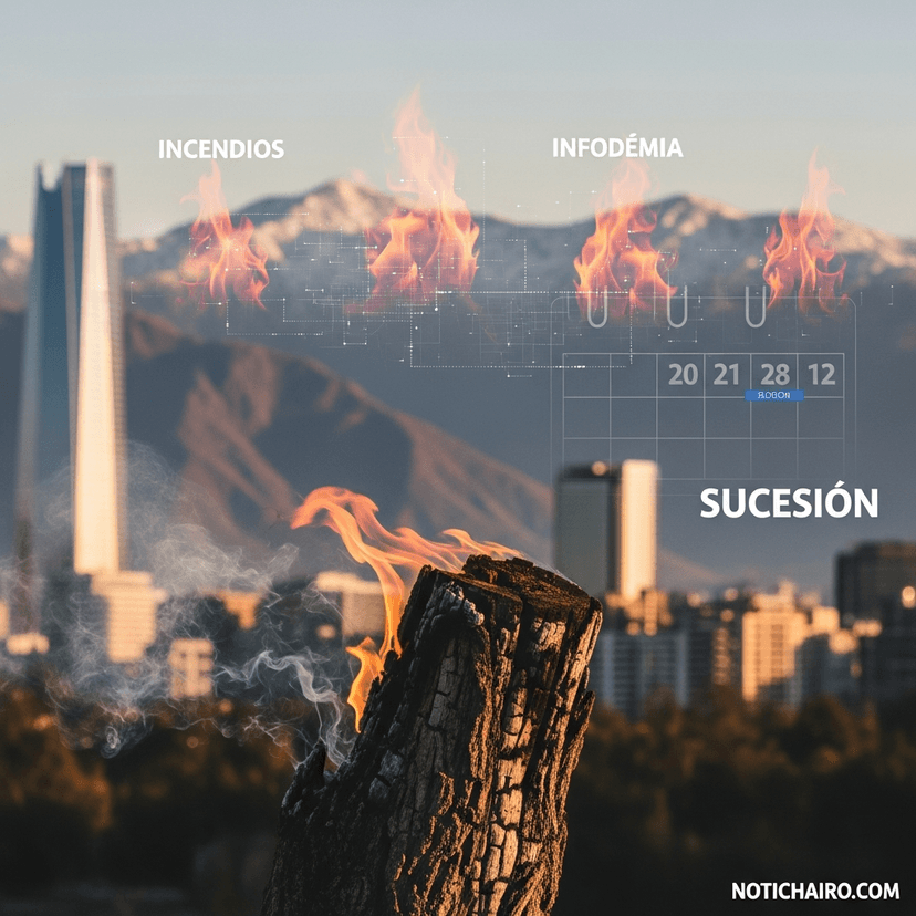 Editorial: Chile: incendios, infodemia y sucesión