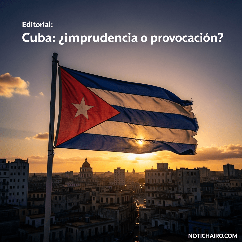 Editorial: Cuba: ¿imprudencia o provocación?