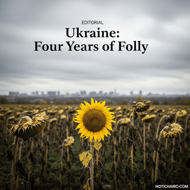 Editorial: Ucrania: cuatro años de insensatez