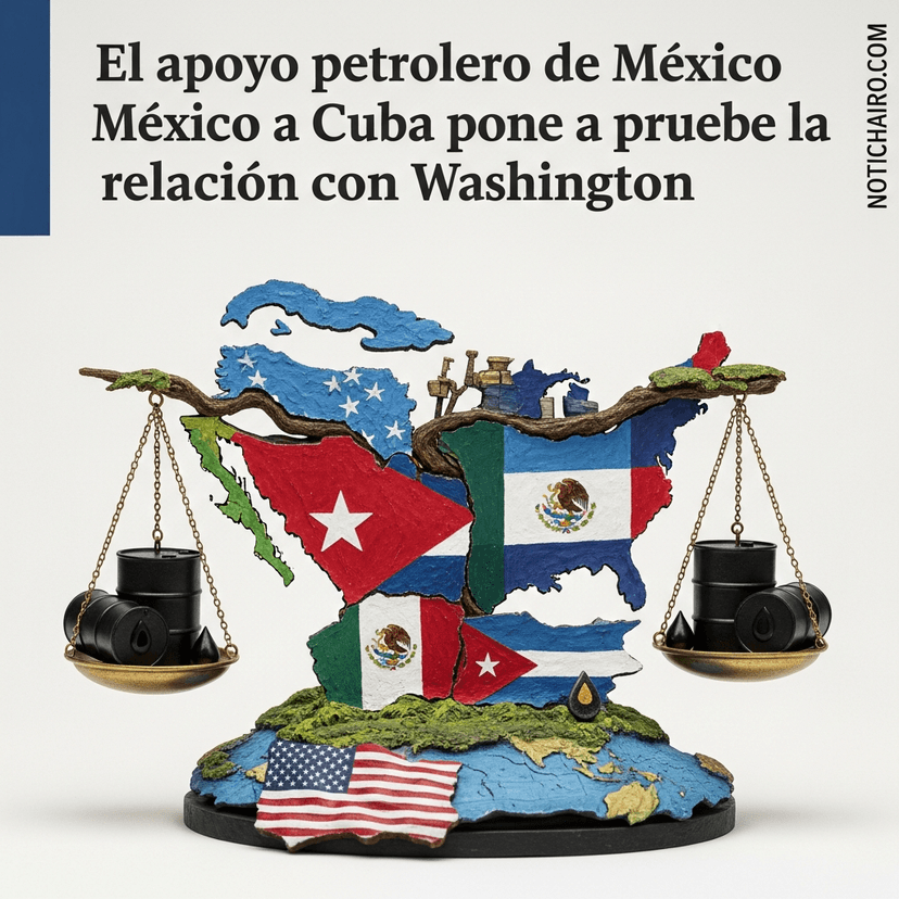 El apoyo petrolero de México a Cuba pone a prueba la relación con Washington
