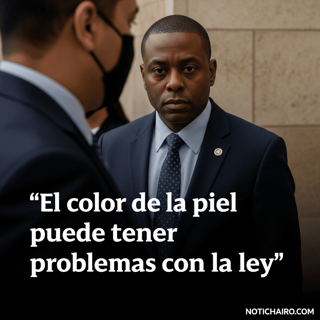 “El color de la piel puede tener problemas con la ley”