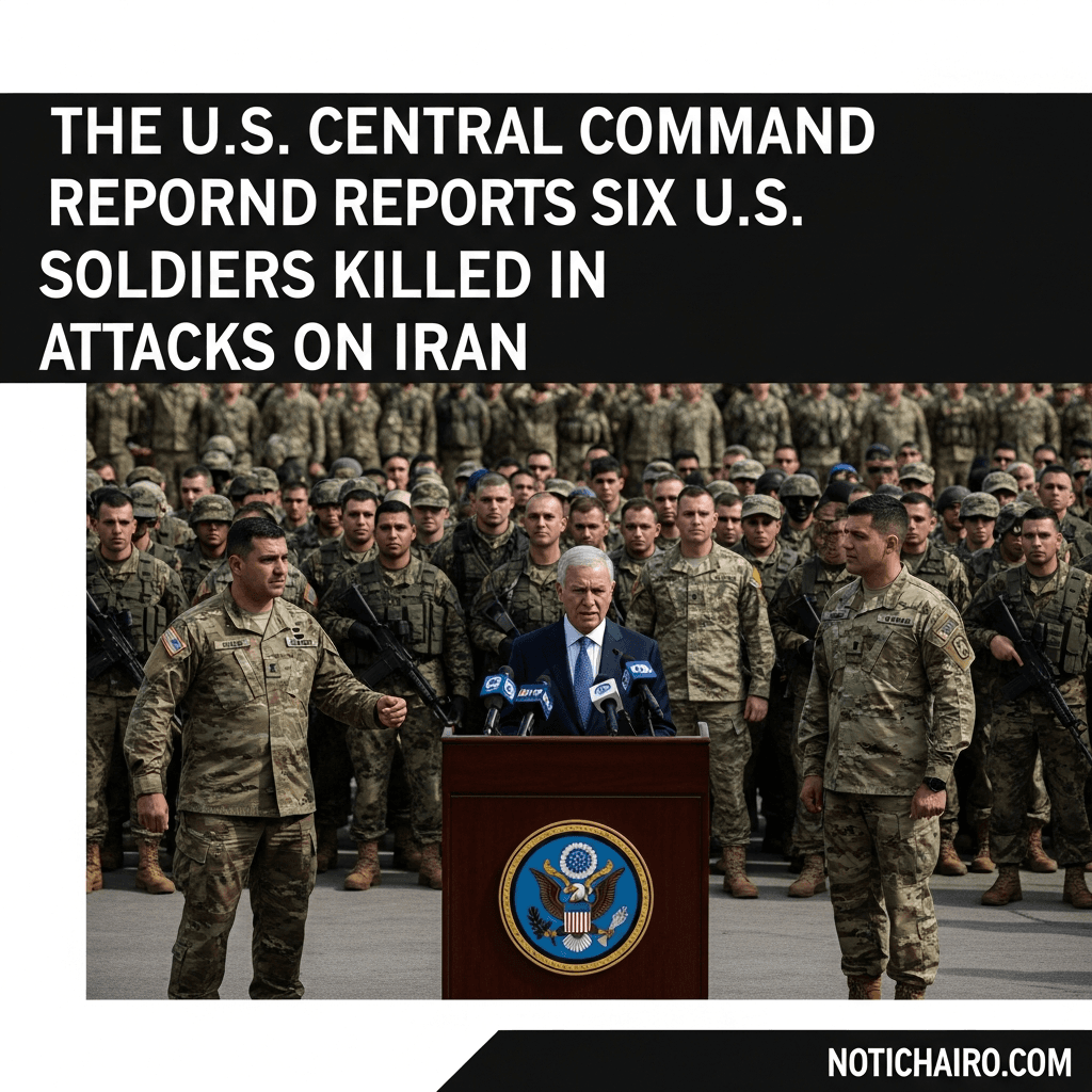 El Comando Central de EE. UU. informa que seis militares estadounidenses han muerto en los ataques contra Irán