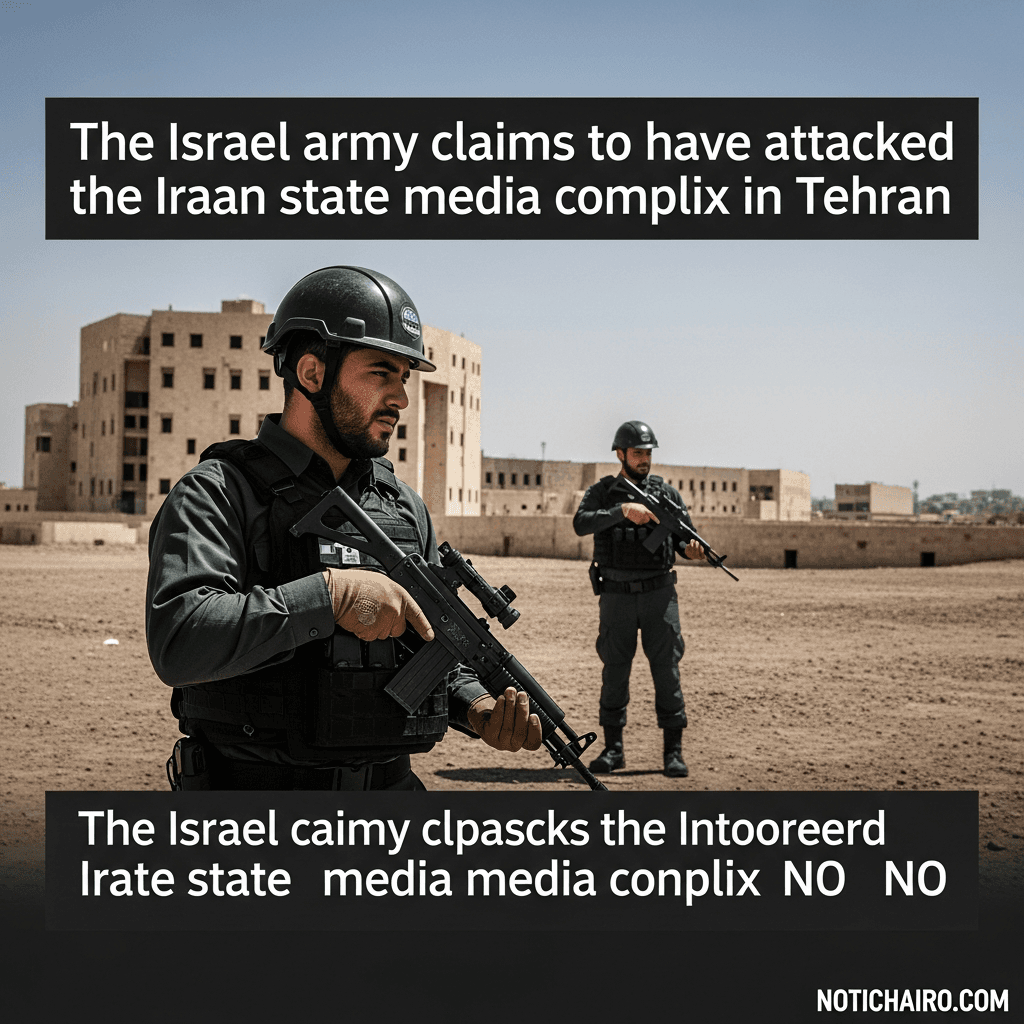 El Ejército israelí asegura haber atacado el complejo de medios estatales iraní en Teherán