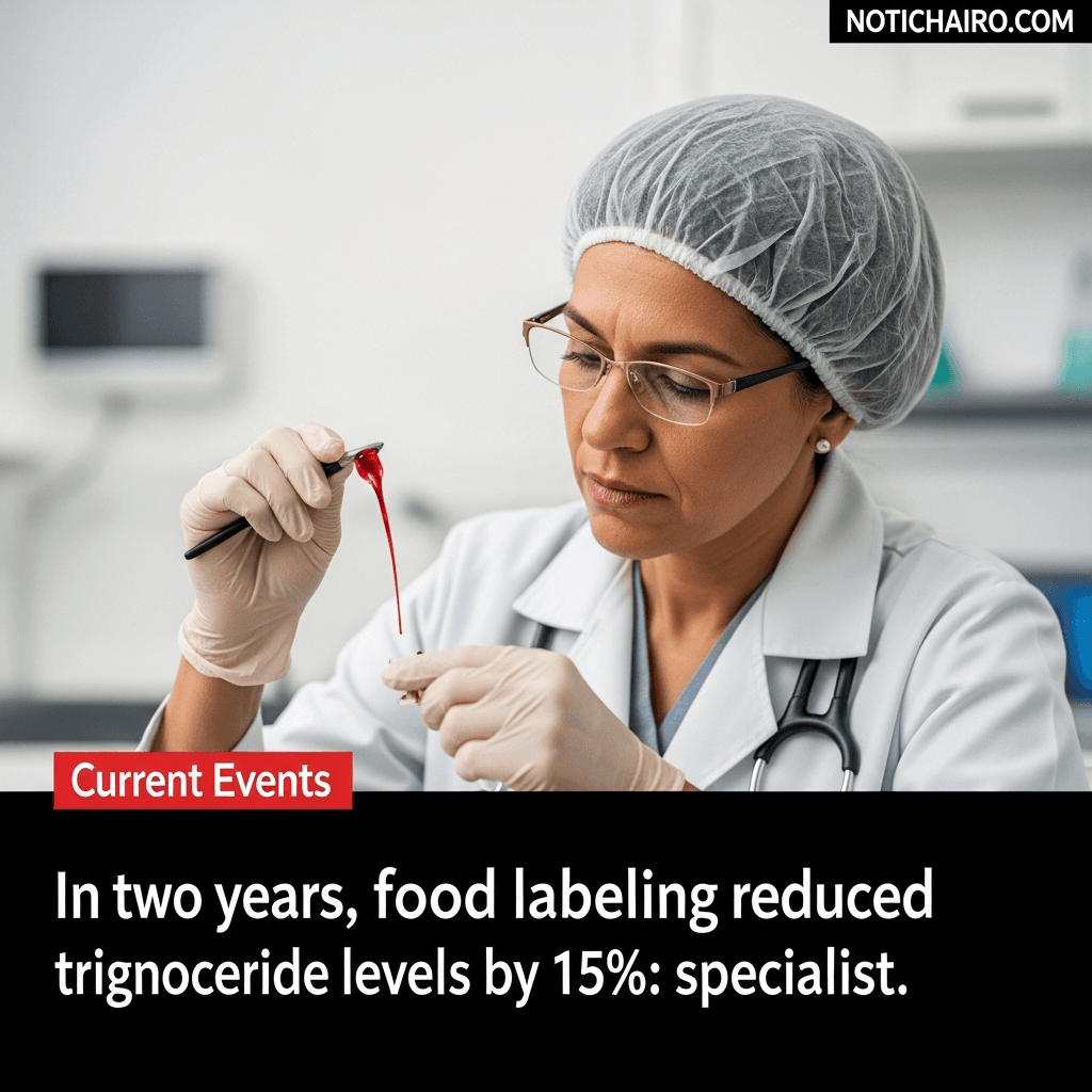 En dos años, el etiquetado de comida redujo 15% los niveles de triglicéridos: especialista
