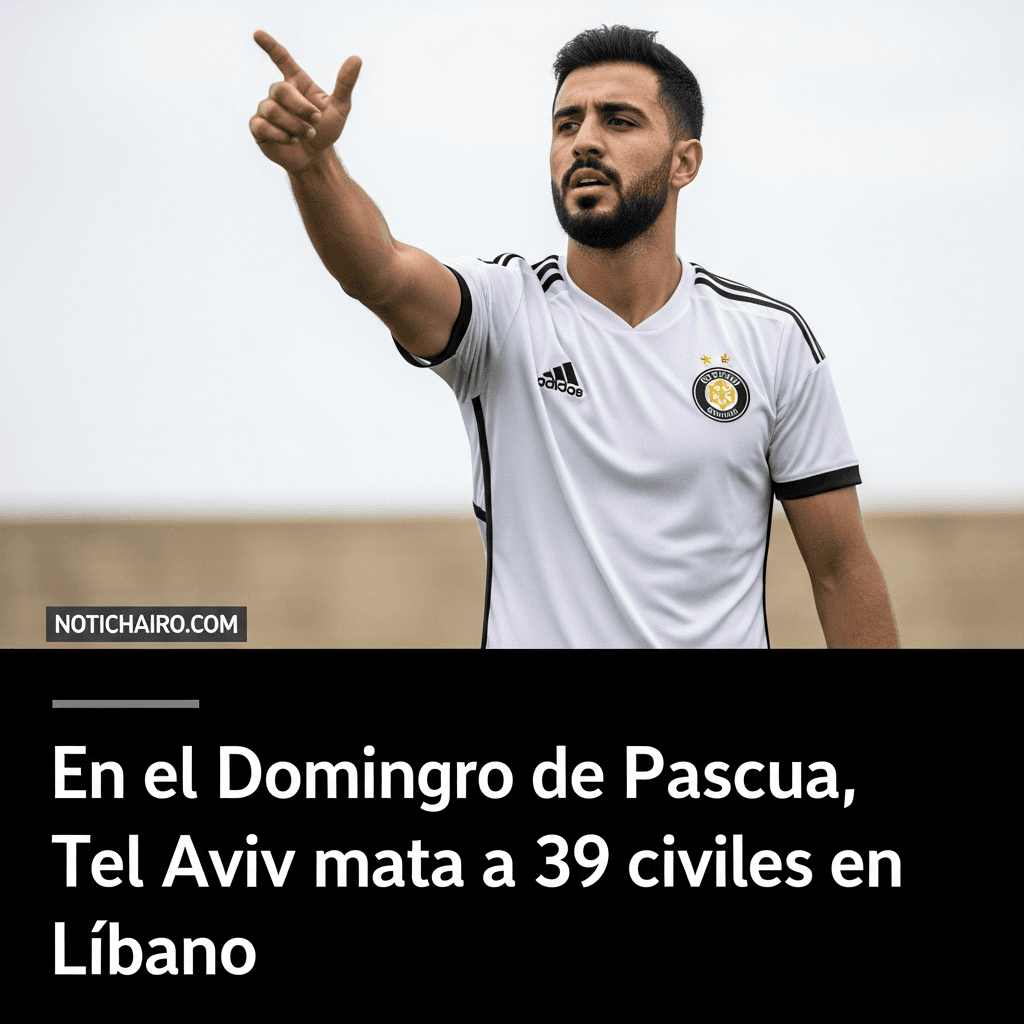 En el Domingo de Pascua, Tel Aviv mata a 39 civiles en Líbano