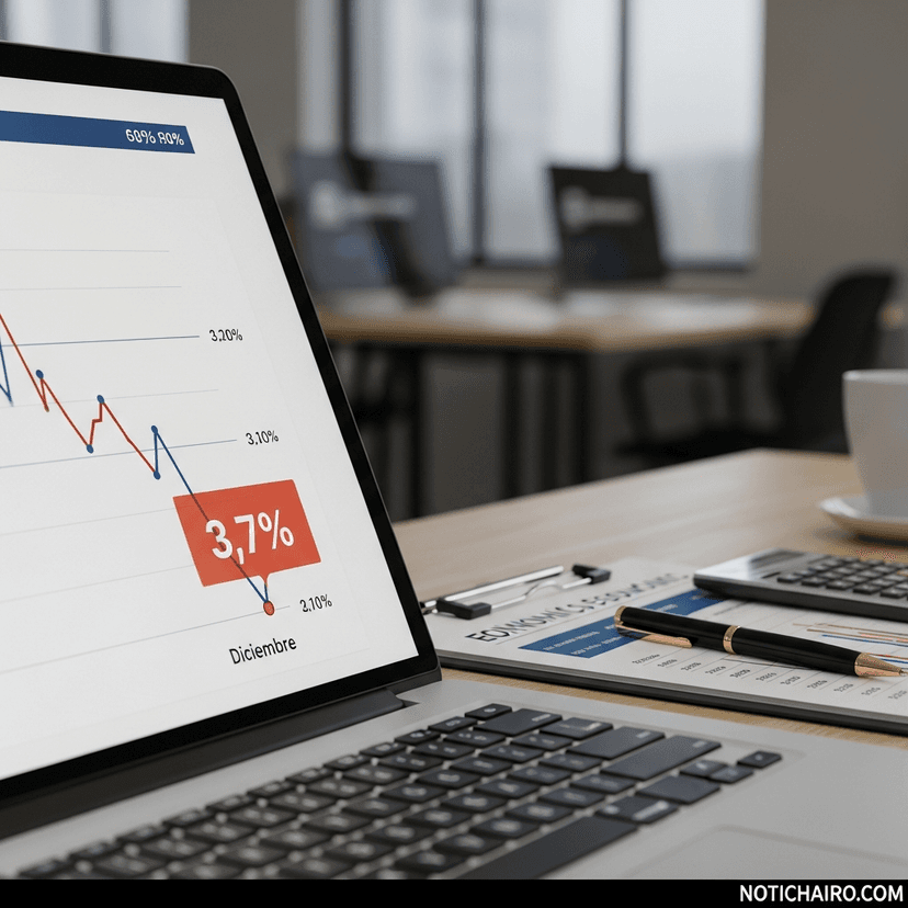 En la OCDE, 3.7% en diciembre