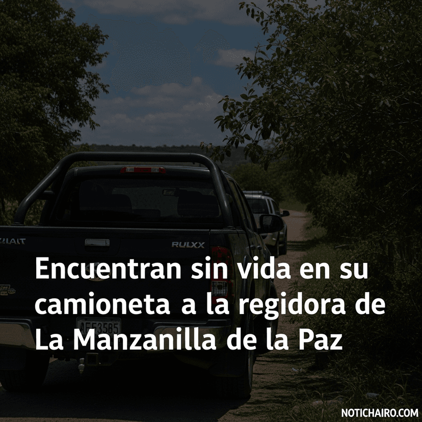 Encuentran sin vida en su camioneta a la regidora de La Manzanilla de la Paz