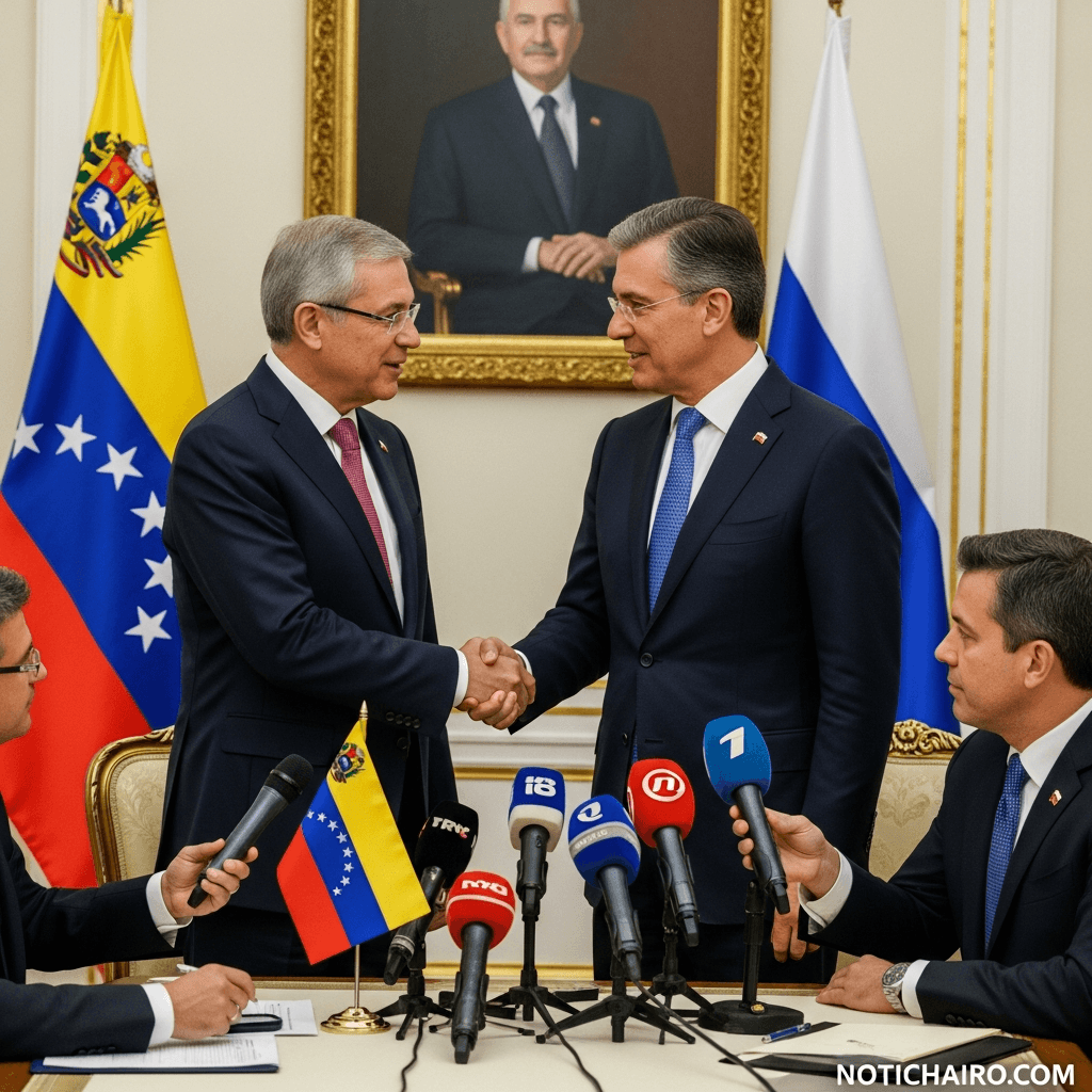 Enviado de Rusia visita Venezuela para revisar su cooperación estratégica