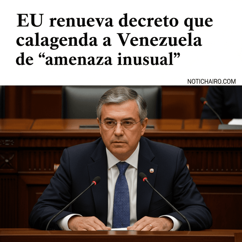 EU renueva decreto que califica a Venezuela de “amenaza inusual”