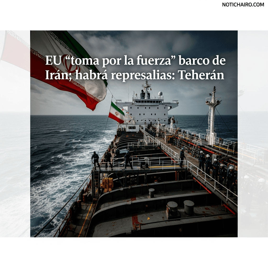 EU “toma por la fuerza” barco de Irán; habrá represalias: Teherán