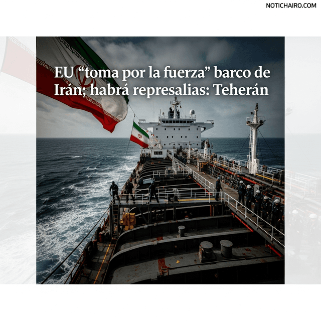 EU “toma por la fuerza” barco de Irán; habrá represalias: Teherán