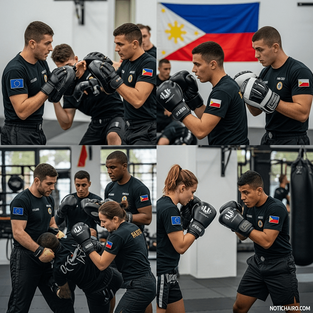 EU y aliados inician ejercicios de combate con Filipinas