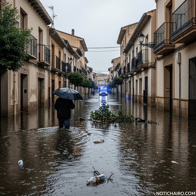 Evacuan a miles en España por lluvias