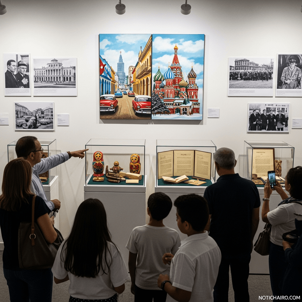Exposición celebra los vínculos entre Cuba y Rusia