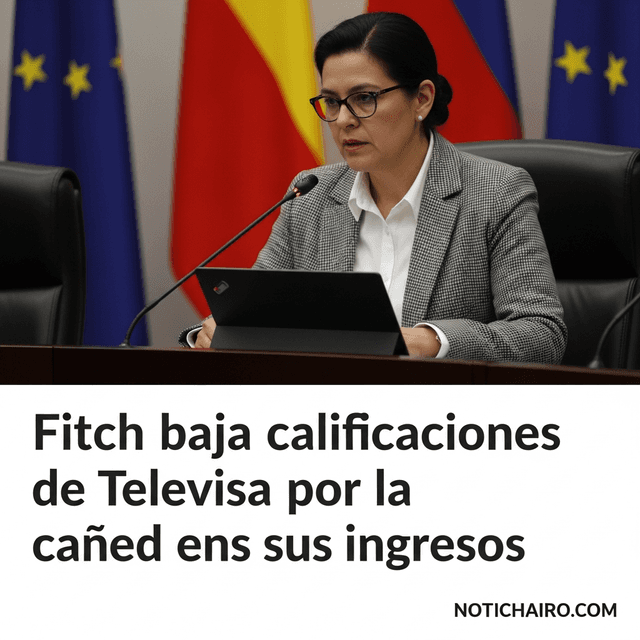 Fitch baja calificaciones de Televisa por la caída en sus ingresos