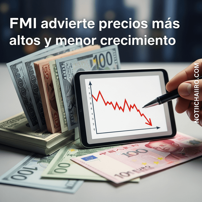 FMI advierte precios más altos y menor crecimiento