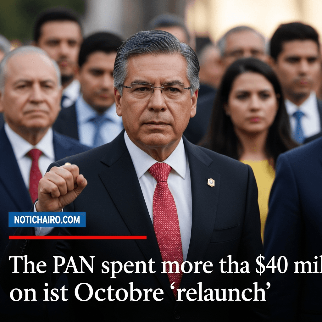Gastó el PAN más de $40 millones en su “relanzamiento” de octubre