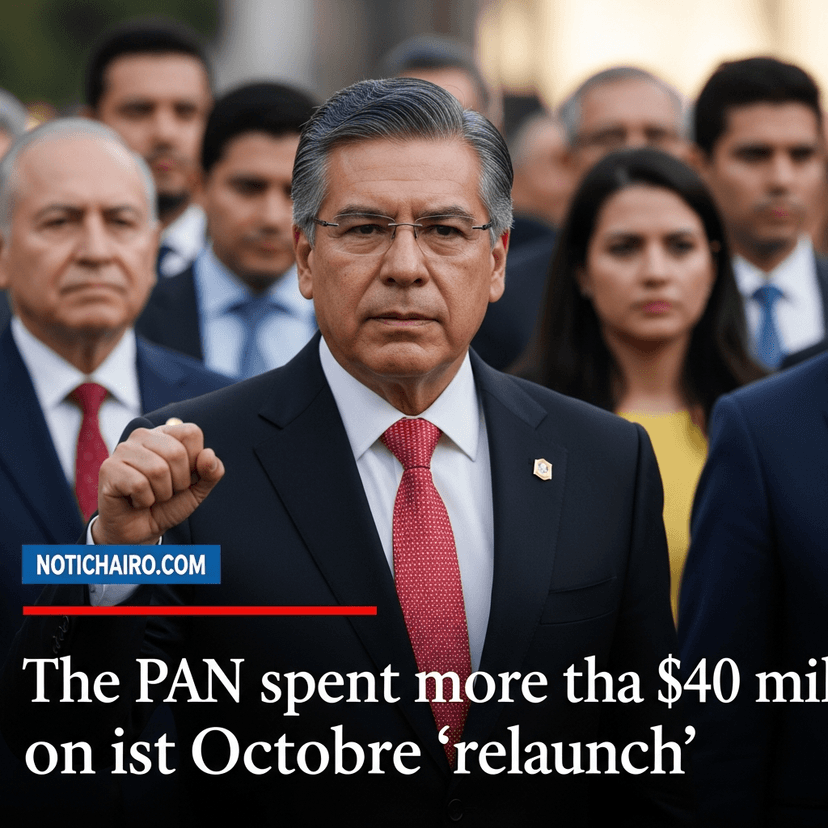 Gastó el PAN más de $40 millones en su “relanzamiento” de octubre