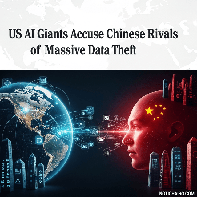 Gigantes de IA de Estados Unidos acusan a rivales chinos de robo masivo de datos