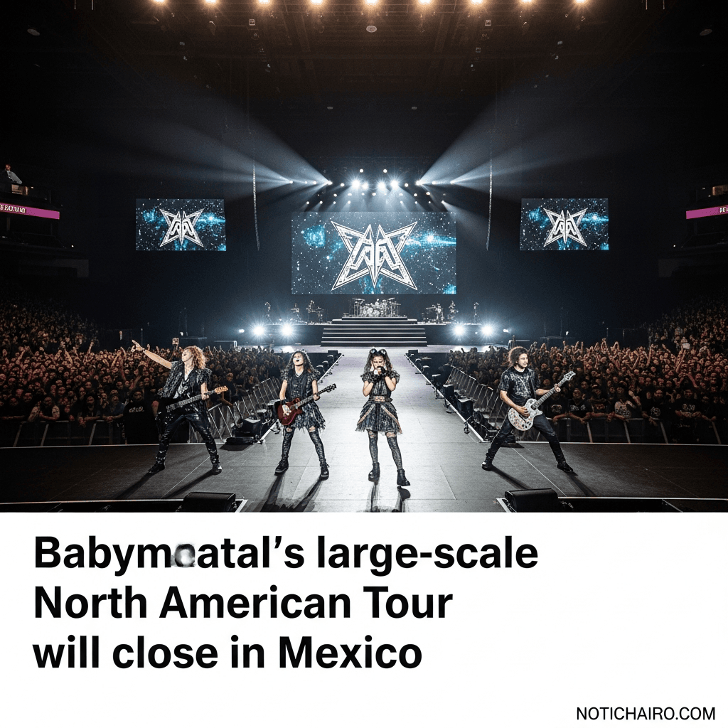 Gira a gran escala por Norteamérica de Babymetal cerrará en México