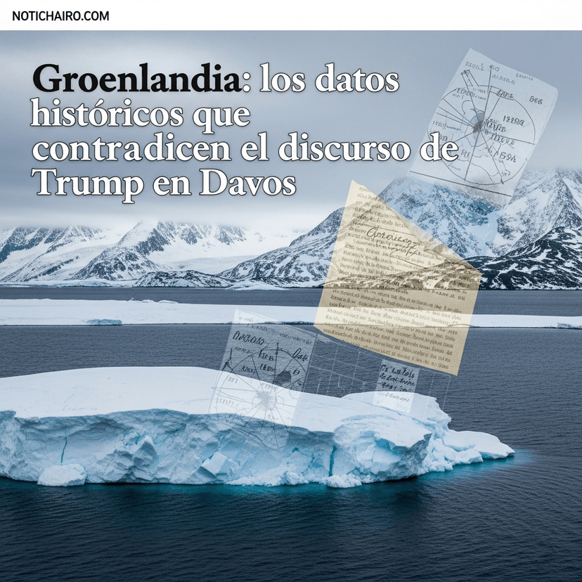 Groenlandia: los datos históricos que contradicen el discurso de Trump en Davos