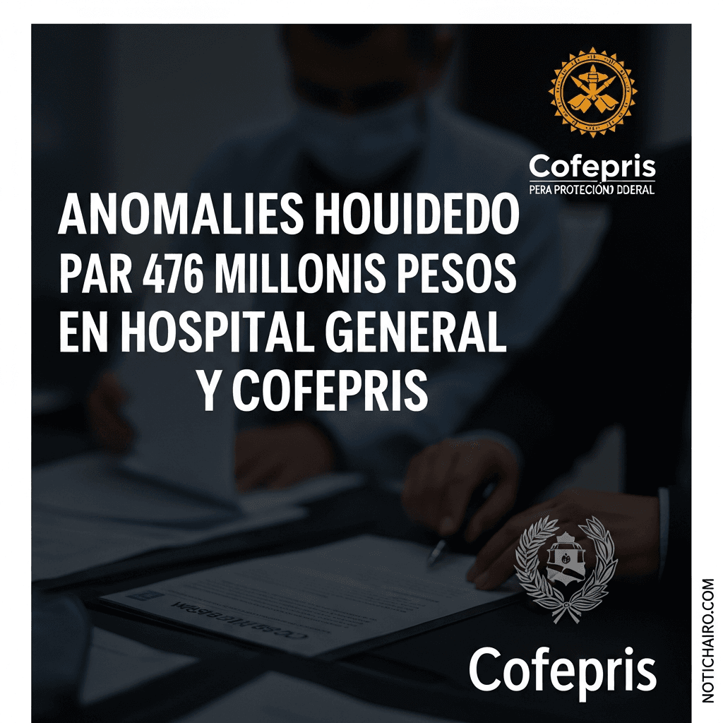 Hallan anomalías por 476 mdp en Hospital General y Cofepris