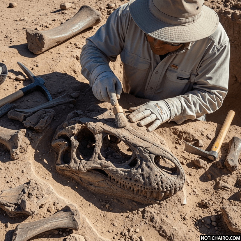 Hallan en Coahuila restos de nueva especie de dinosaurio