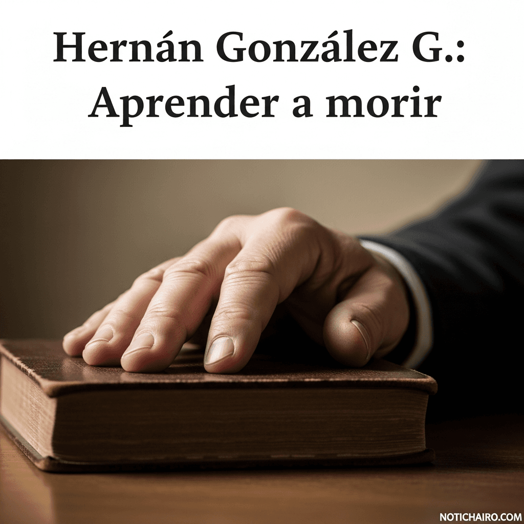 Hernán González G.: Aprender a morir