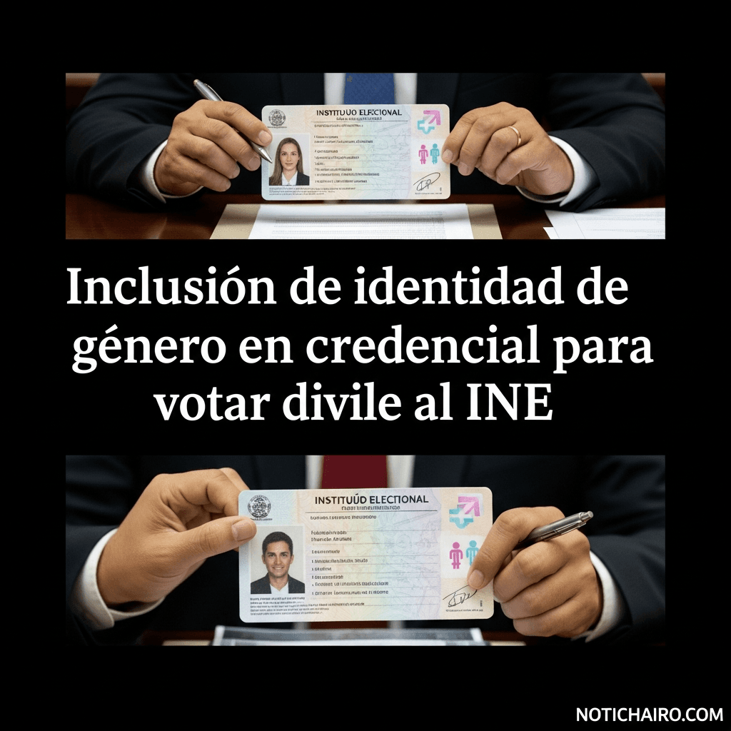 Inclusión de identidad de género en credencial para votar divide al INE