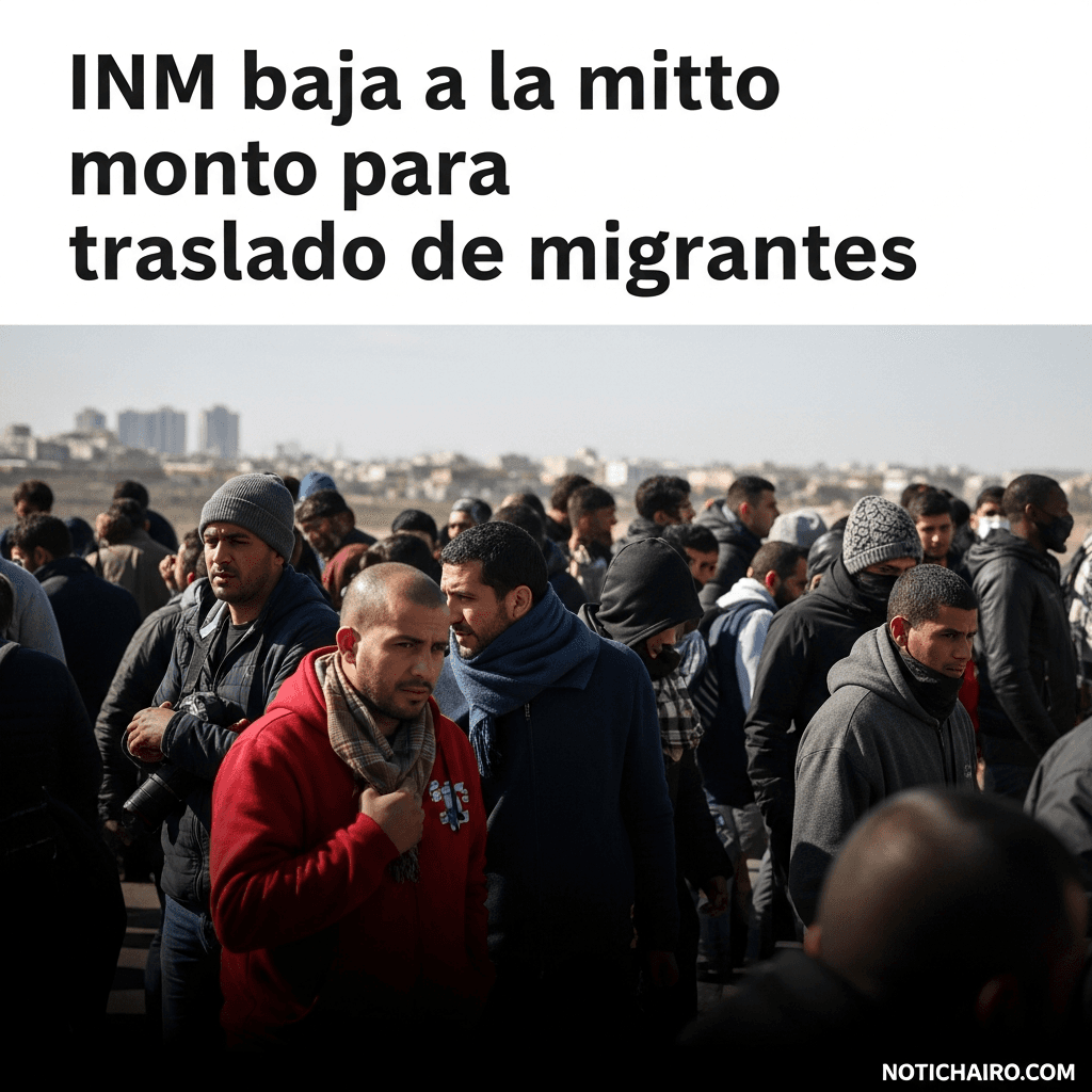 INM baja a la mitad monto para traslado de migrantes