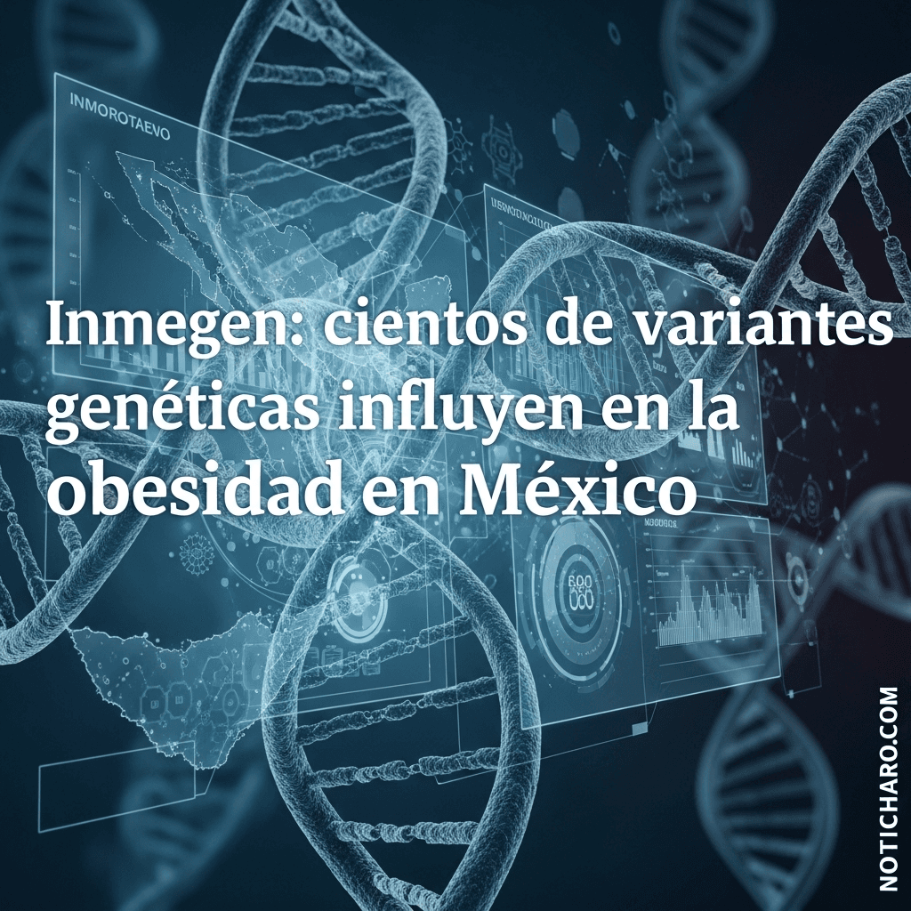 Inmegen: cientos de variantes genéticas influyen en la obesidad en México