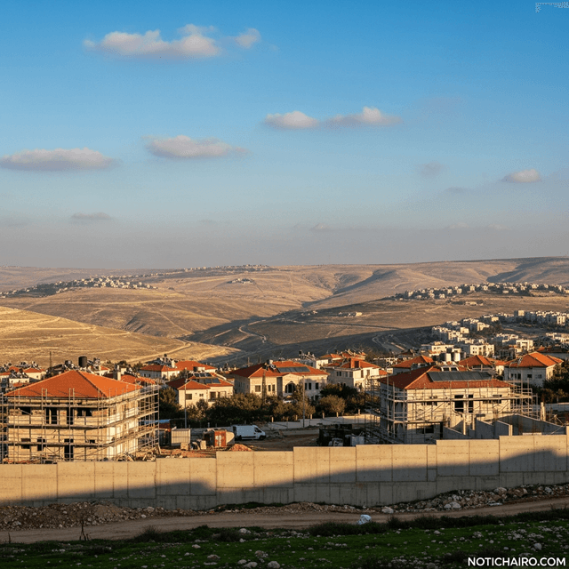 Israel avala polémica expansión de asentamientos en Cisjordania