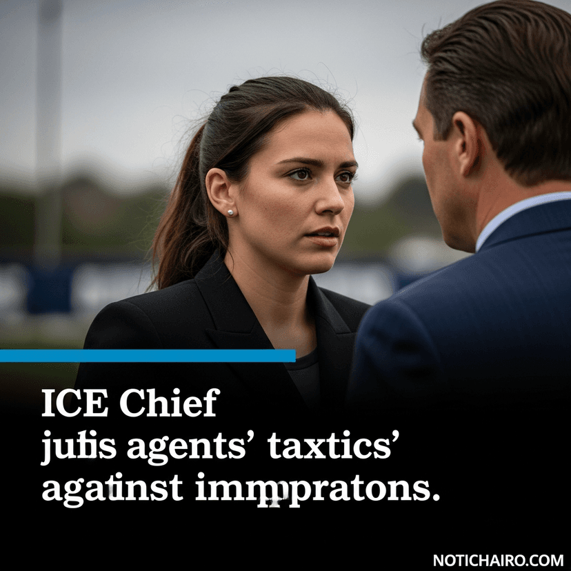 Jefe del ICE justifica las tácticas de sus agentes contra inmigrantes