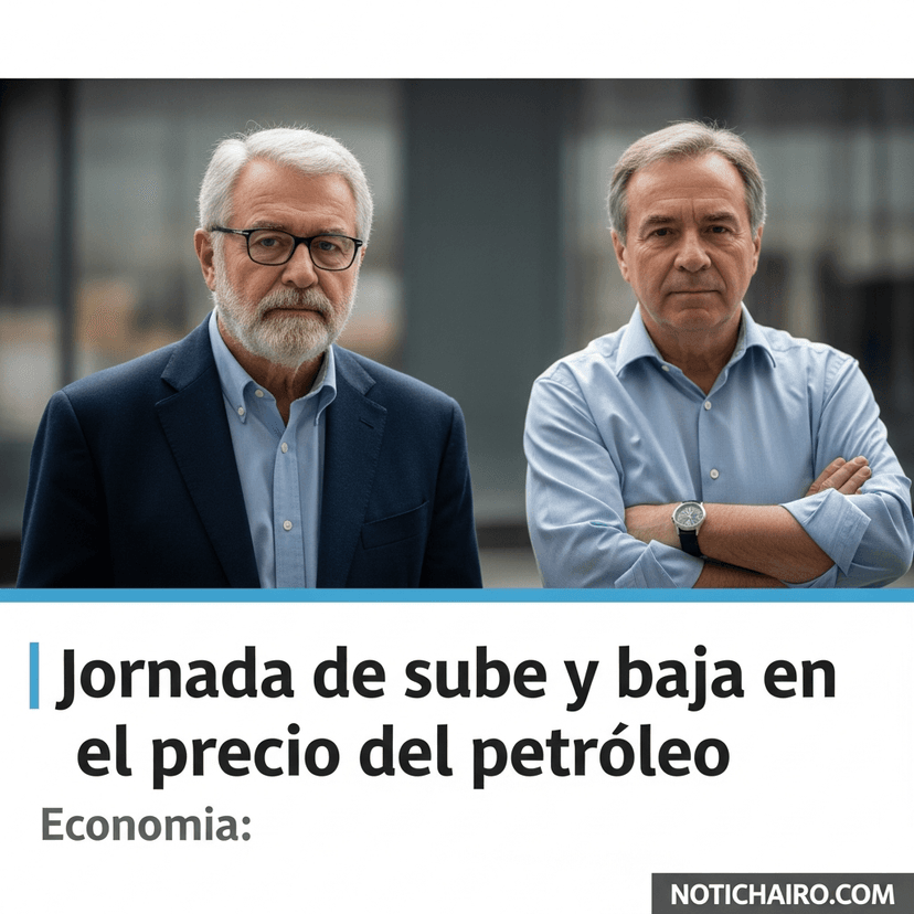 Jornada de sube y baja en el precio del petróleo