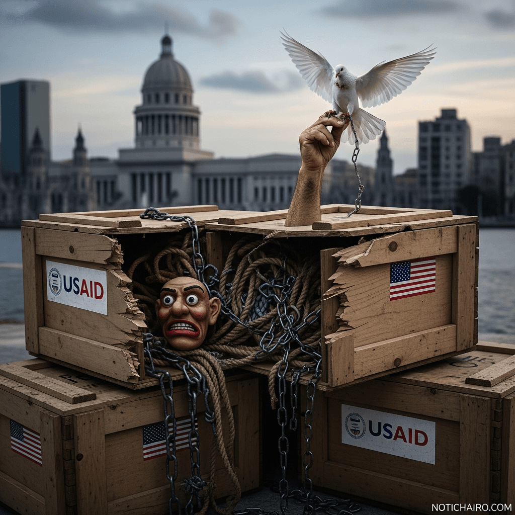La asistencia humanitaria estadunidense, manipulación política, revira La Habana