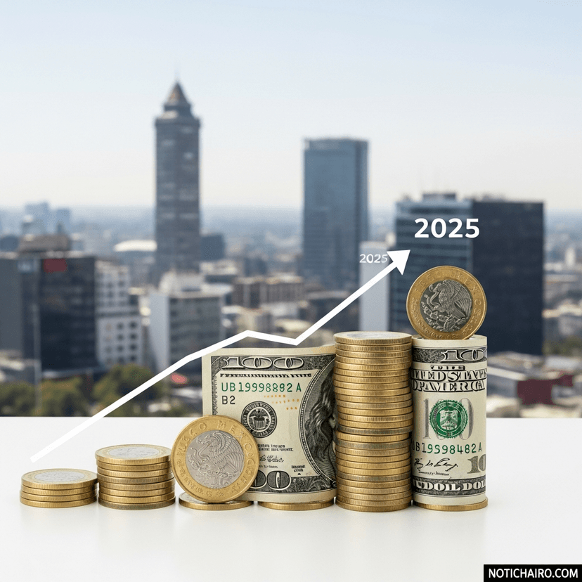 La economía de México creció 0.8% durante 2025