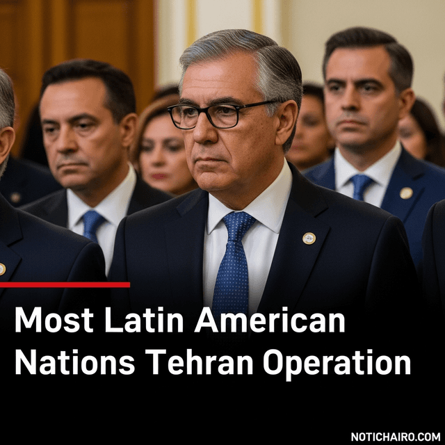 La mayoría de naciones de AL rechazan la operación en Teherán