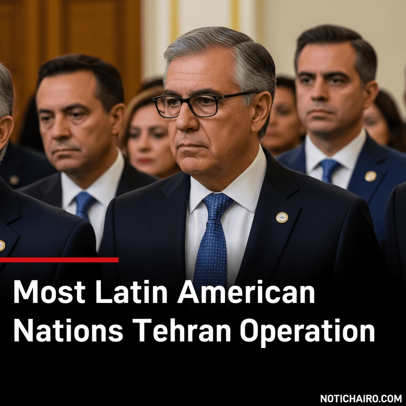 La mayoría de naciones de AL rechazan la operación en Teherán