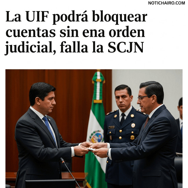 La UIF podrá bloquear cuentas sin una orden judicial, falla la SCJN