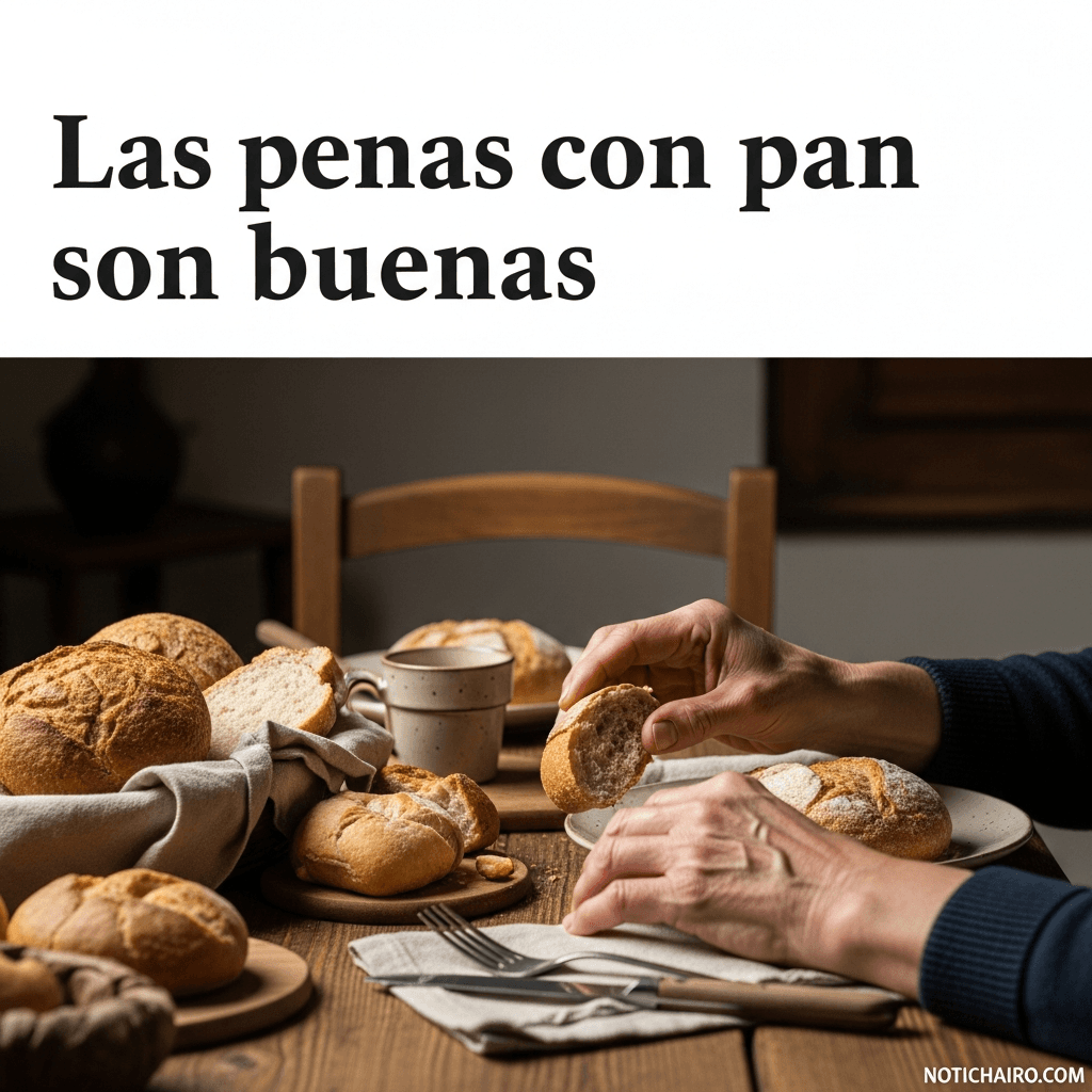 Las penas con pan son buenas