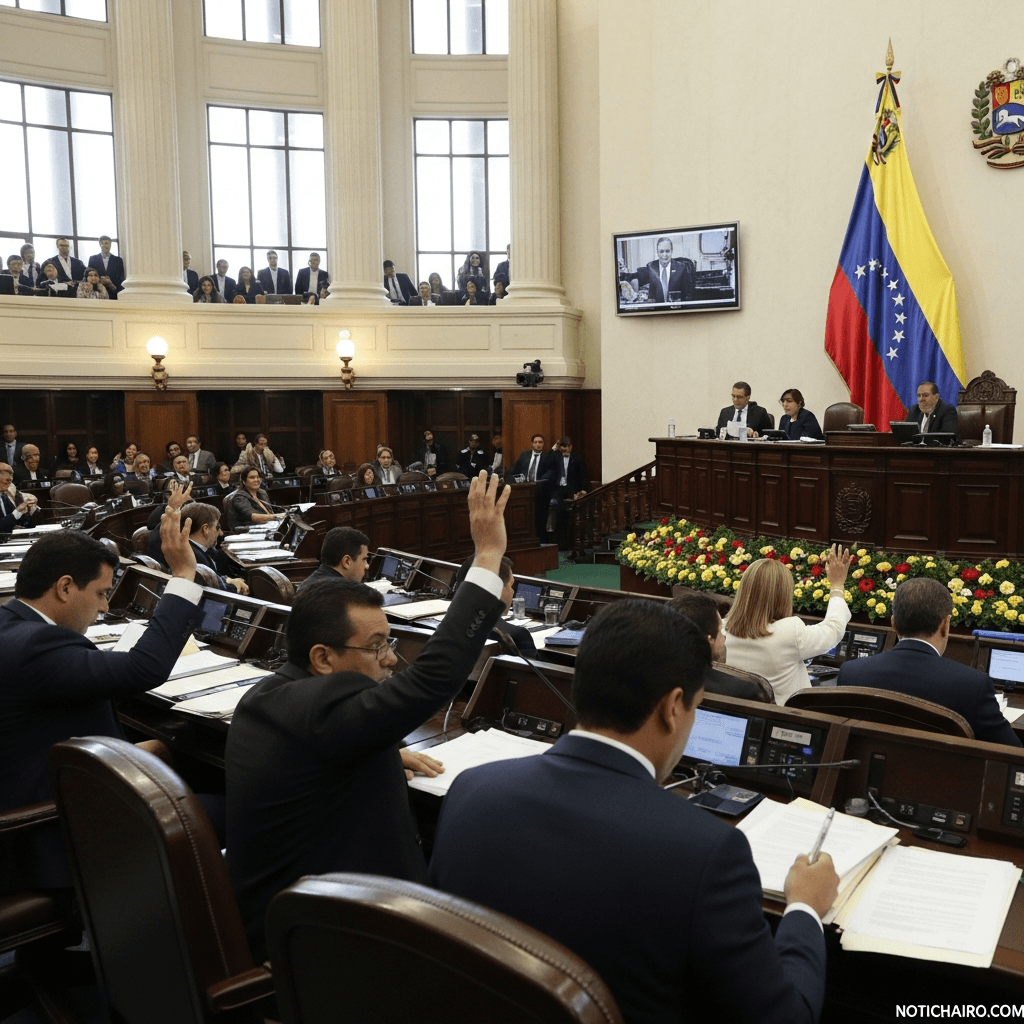 Legislativo de Venezuela aprueba por unanimidad Ley de Amnistía