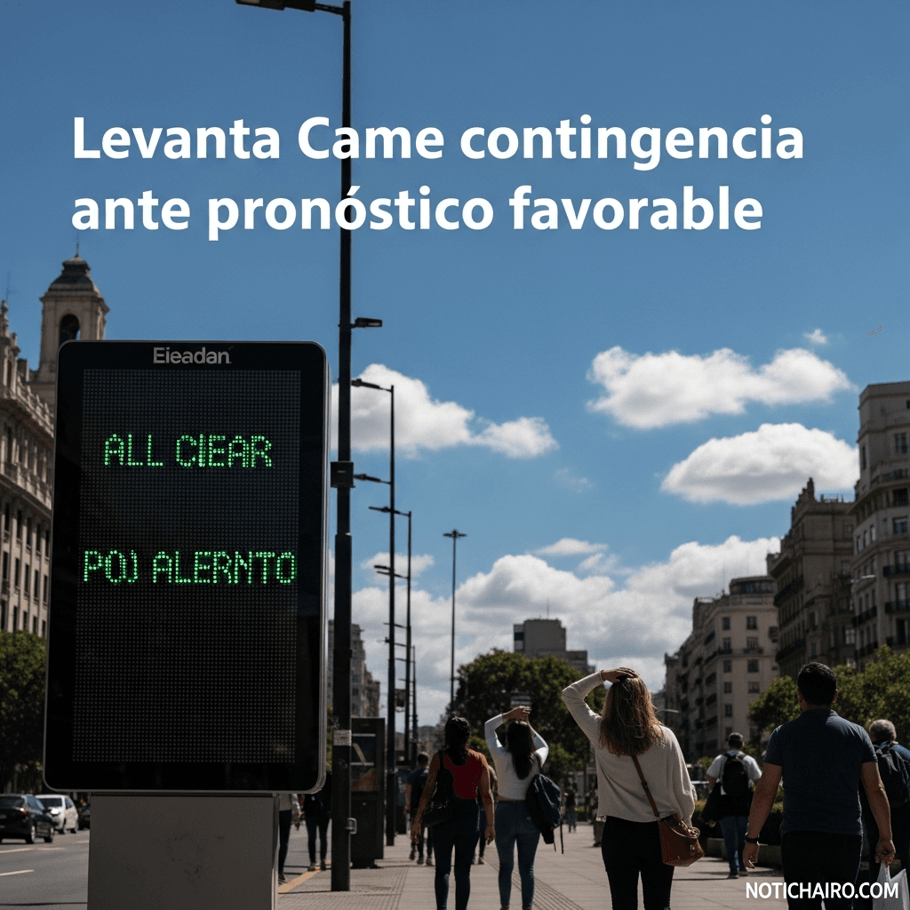 Levanta Came contingencia ante pronóstico favorable