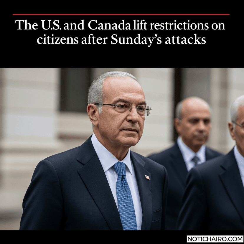 Levantan EU y Canadá las restricciones a sus ciudadanos tras ataques del domingo