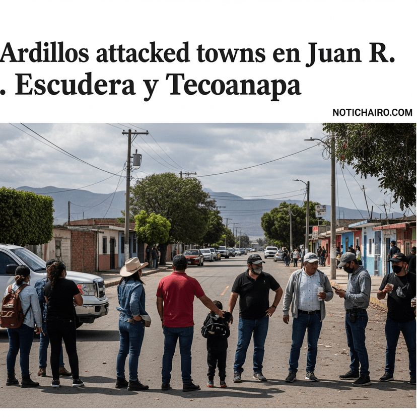 Los Ardillos atacaron localidades de Juan R. Escudero y Tecoanapa