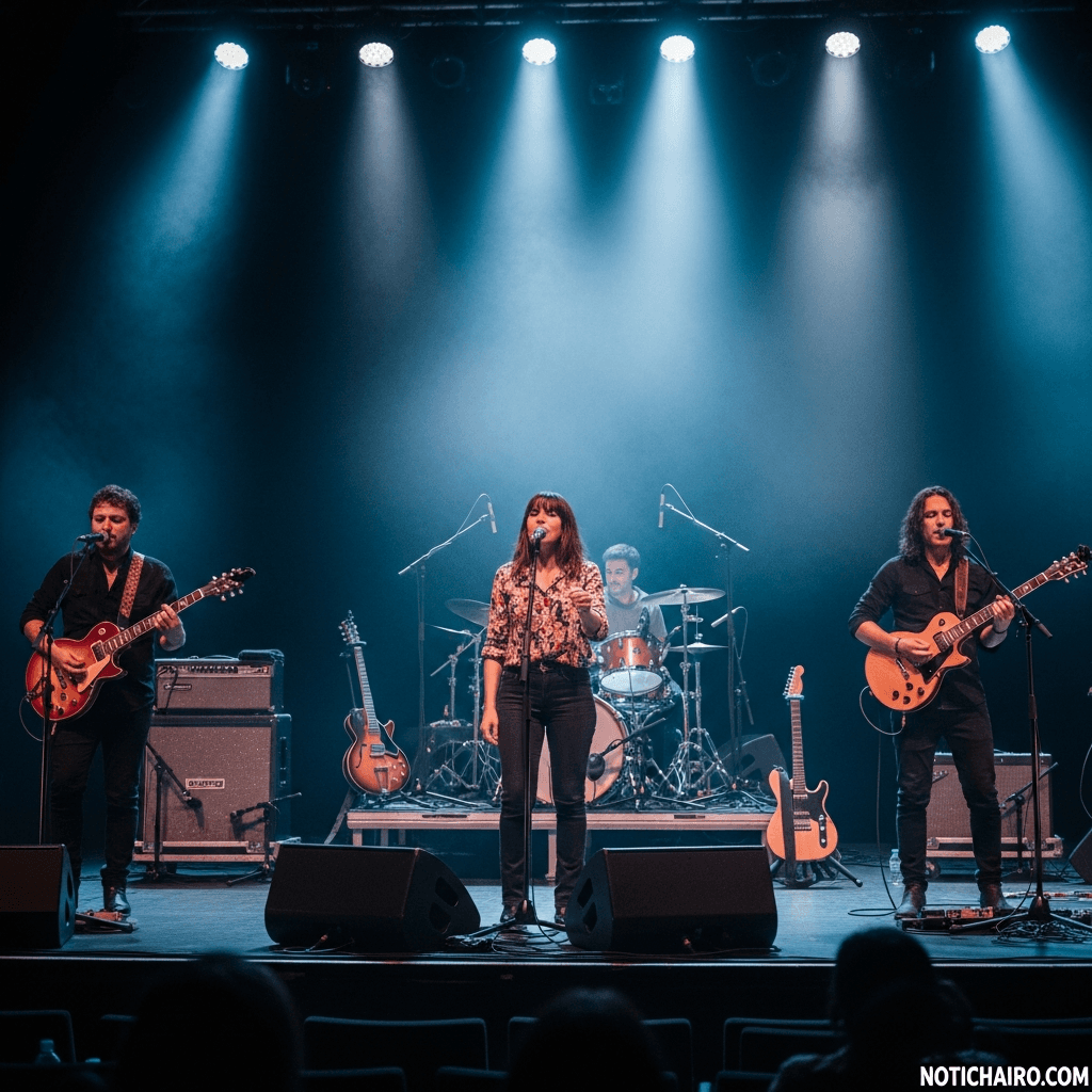 Macha y El Bloque Depresivo ofreció un recorrido sonoro en el Esperanza Iris