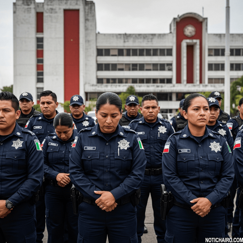 Más de 300 policías de Chiapas enfrentan proceso penal