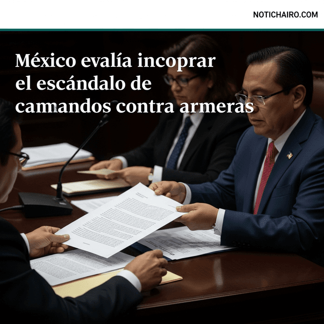 México evalúa incorporar el escándalo de cartuchos a demanda contra armeras