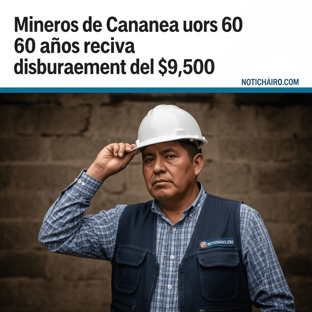 Mineros de Cananea de más de 60 años reciben dispersión de $9 mil 500