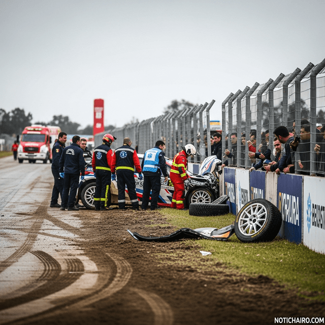 Murió espectador durante un accidente en rally argentino