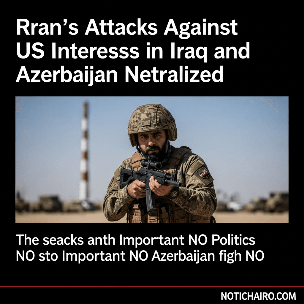 Neutralizan ataques de Irán contra intereses de EU en Irak y Azerbaiyán